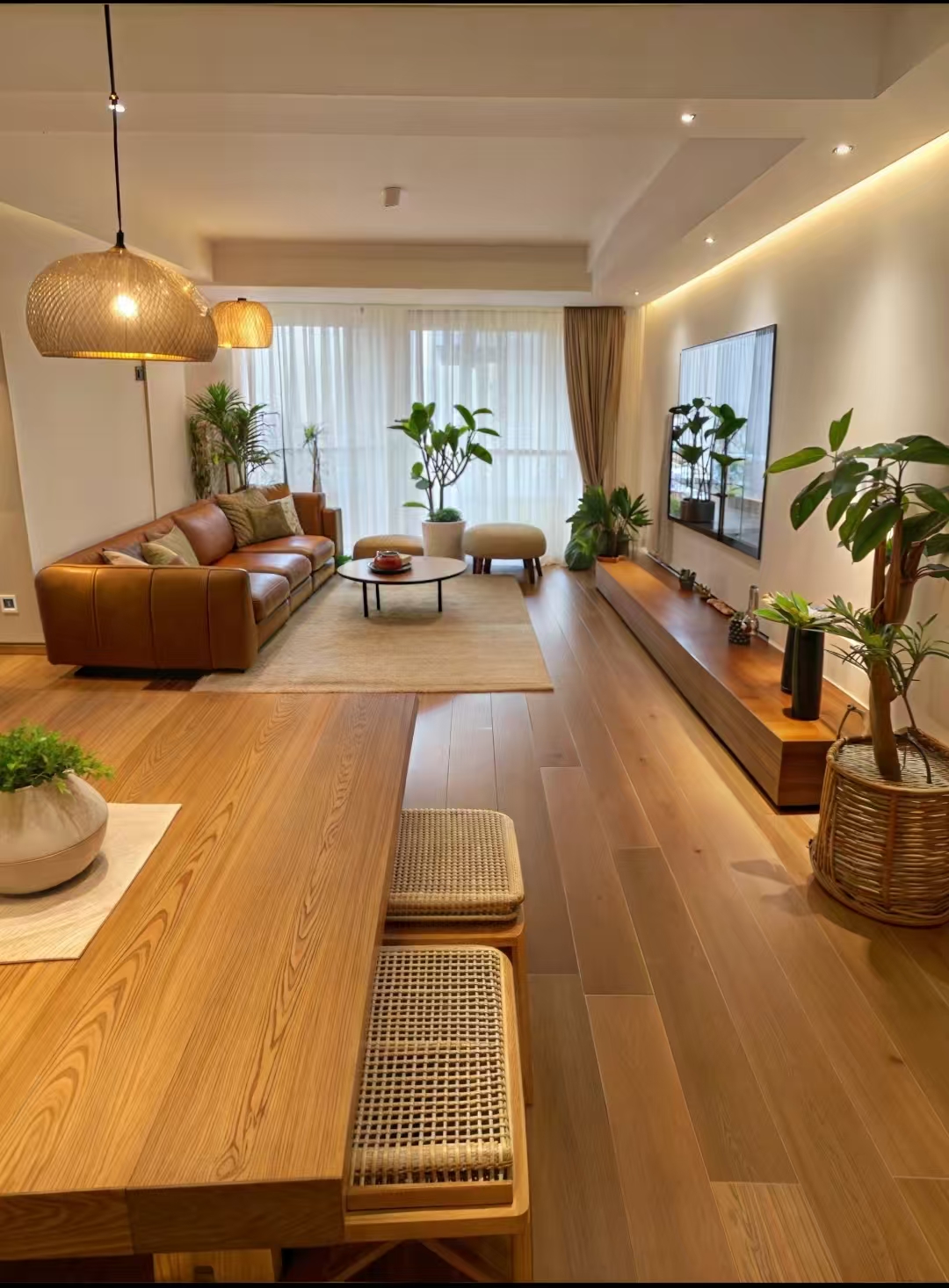 Dreamy Home in Natural Wood Style